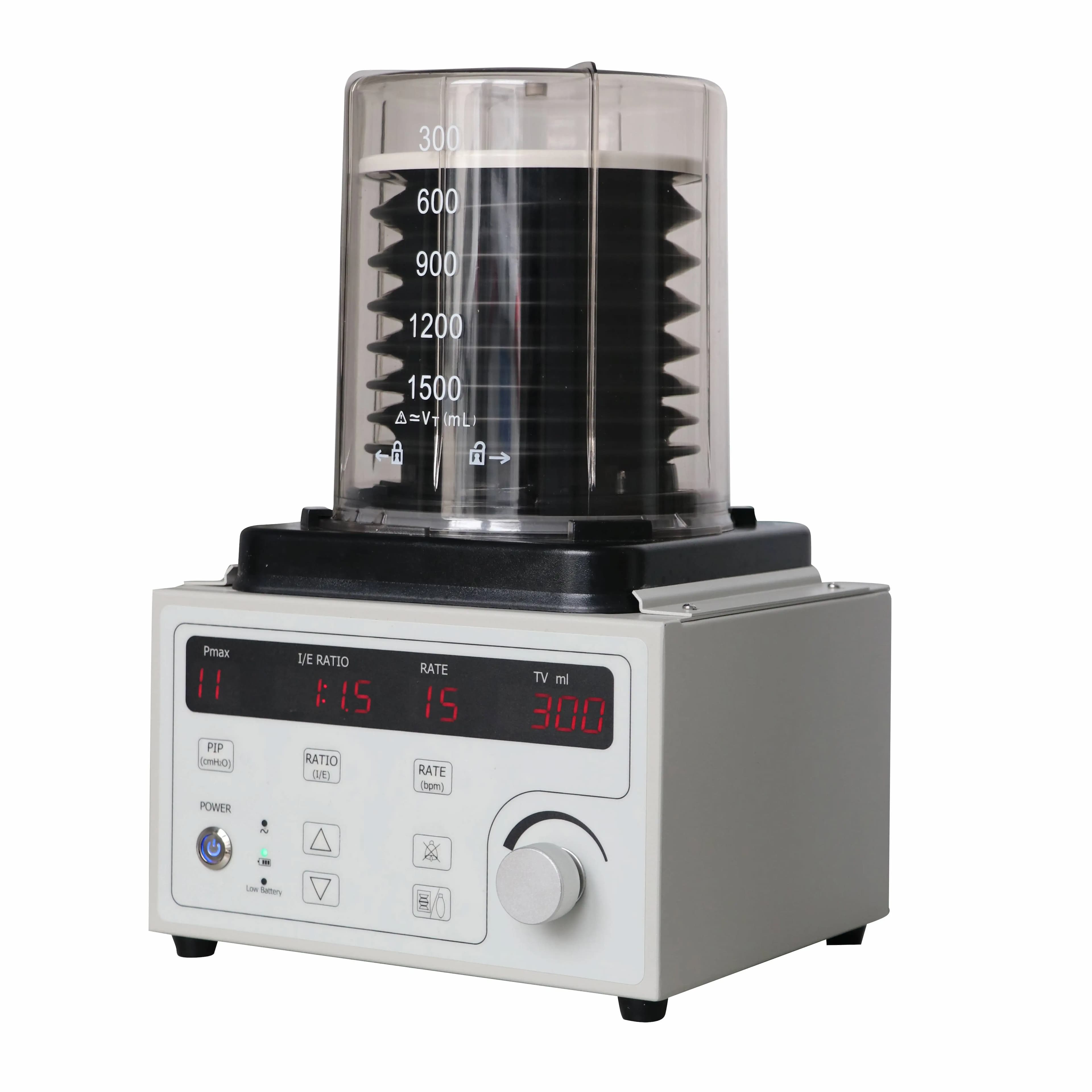 Équipement de thérapie d'oxygène à haut débit de machine de ventilateur d'anesthésie vétérinaire pou