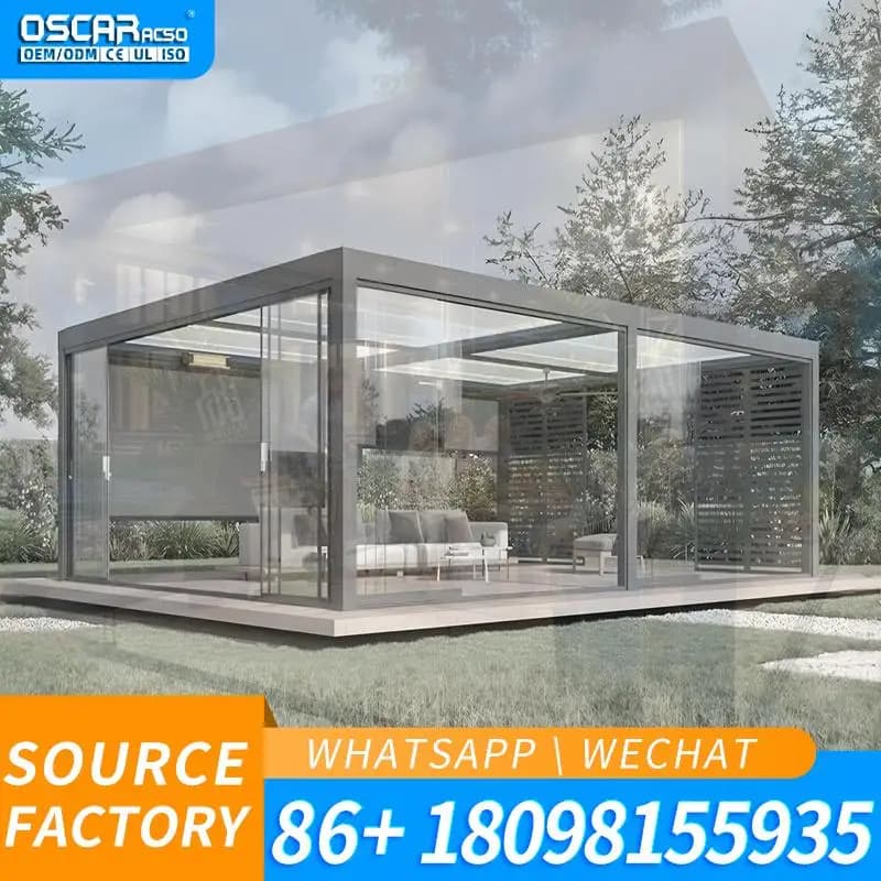 Fenêtres coulissantes australiennes à double vitrage, portes insonorisées pour patio extérieur, balc