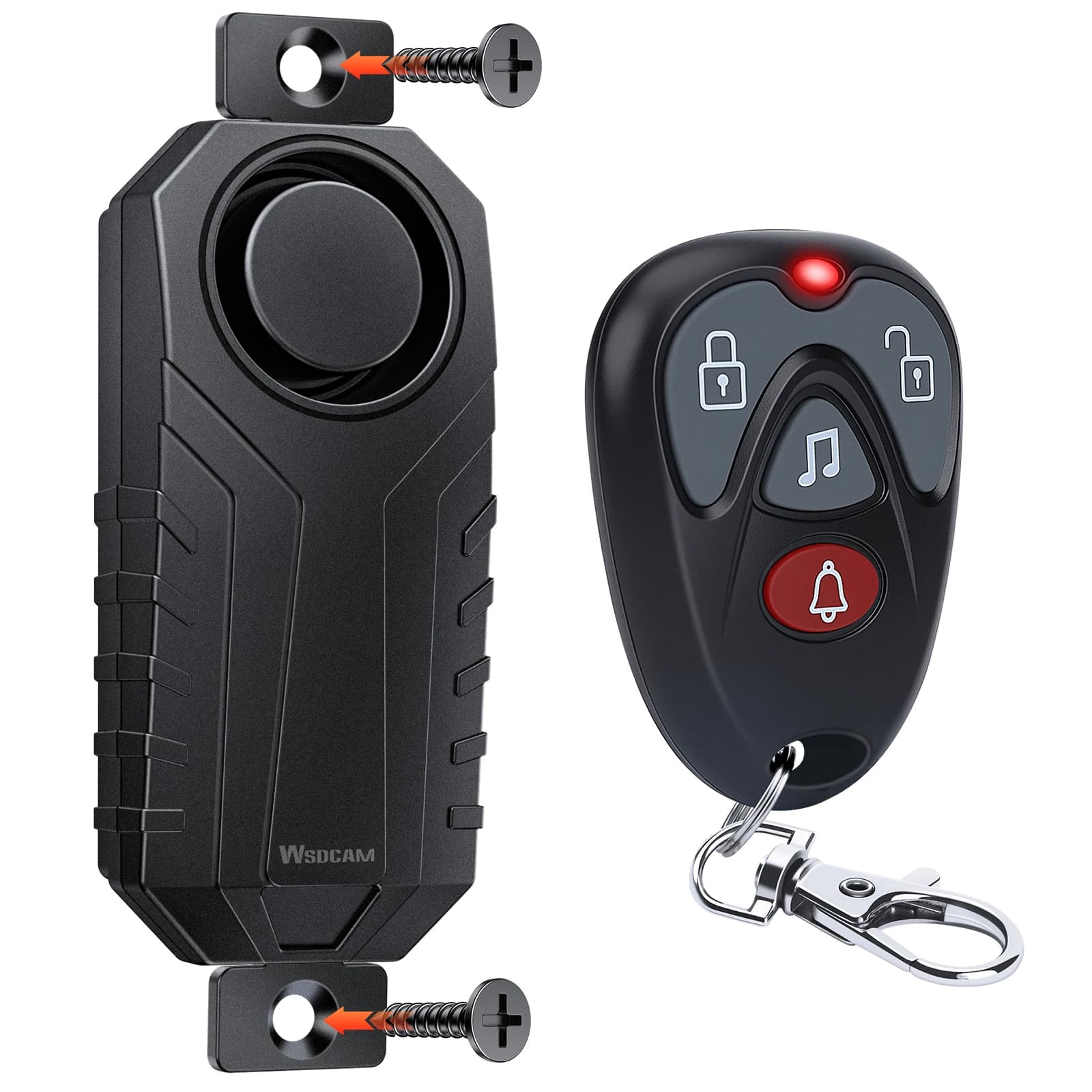 Alarme de Vibration de voiture, détecteur de Protection antivol, alerte 113dB, protection des objets