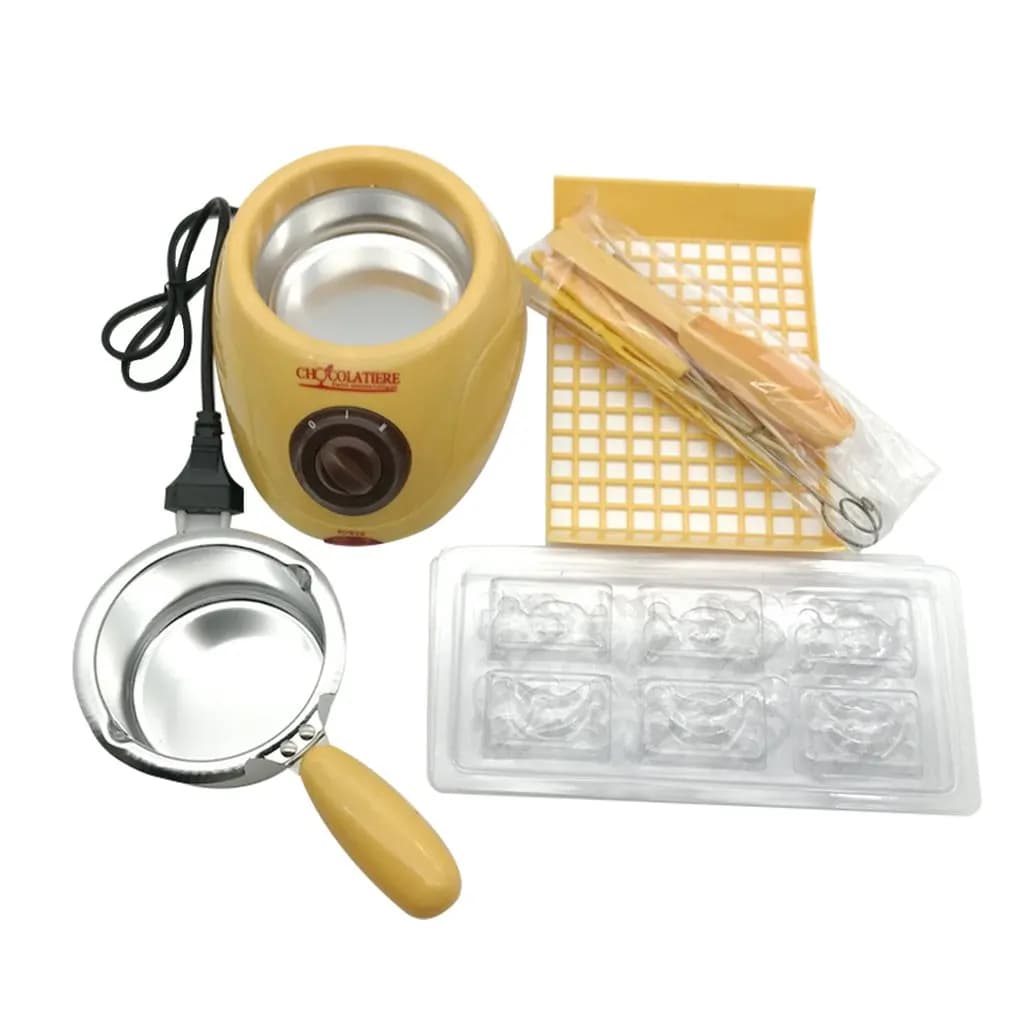 Pot à fondre pour chocolat, bonbons, bricolage, parfumé, bougie, savon, beurre, fait-main