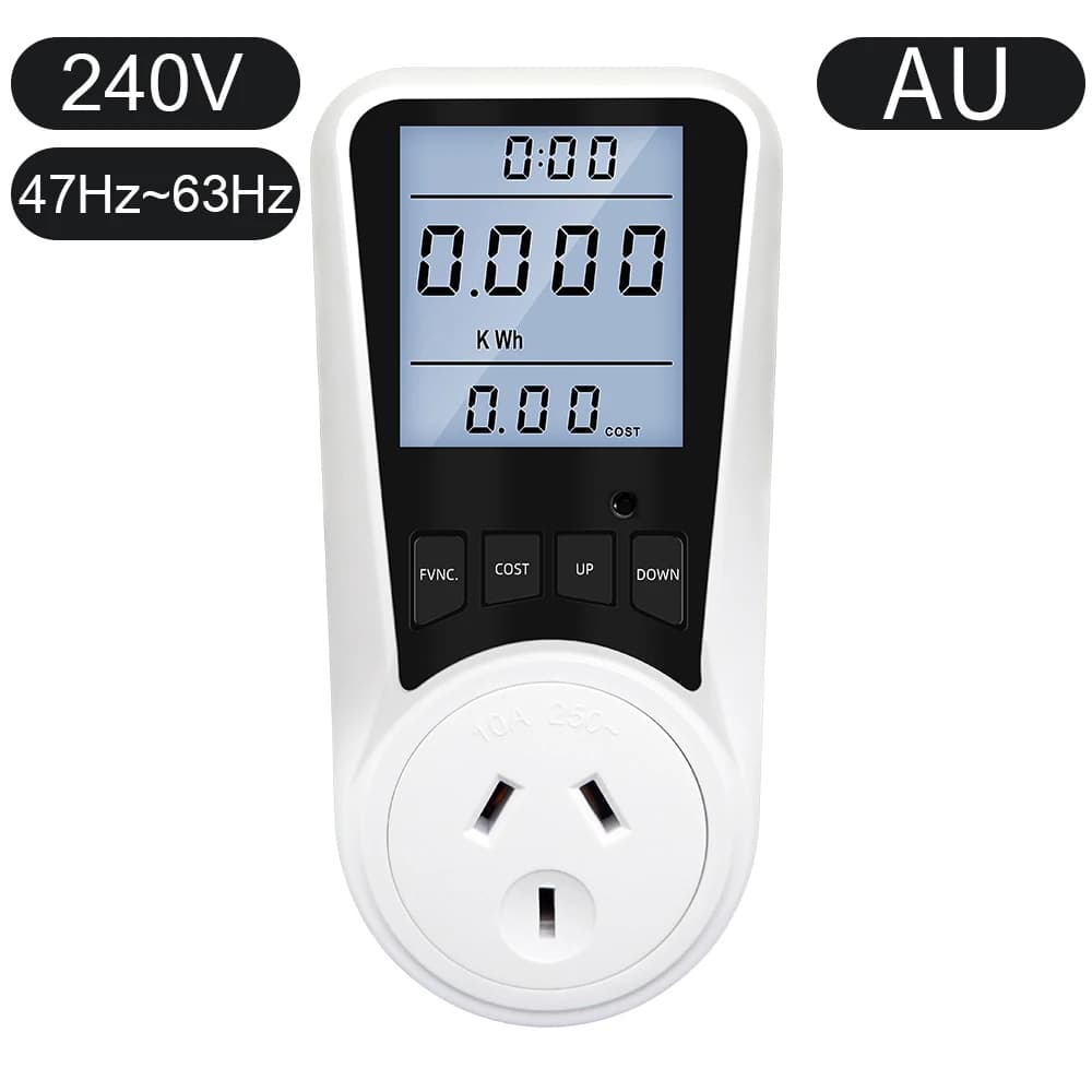 DDSnightlife L Power Meter, prise de courant, moniteurs d'énergie, consommation d'énergie électrique