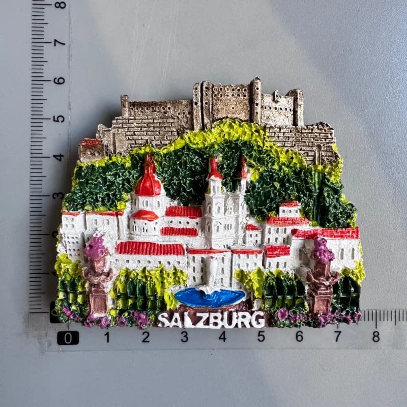 Vienne Schönbrunn Palace Souvenirs touristiques Salzburg Autriche Alpsski OSTERREICH Aimants magnéti