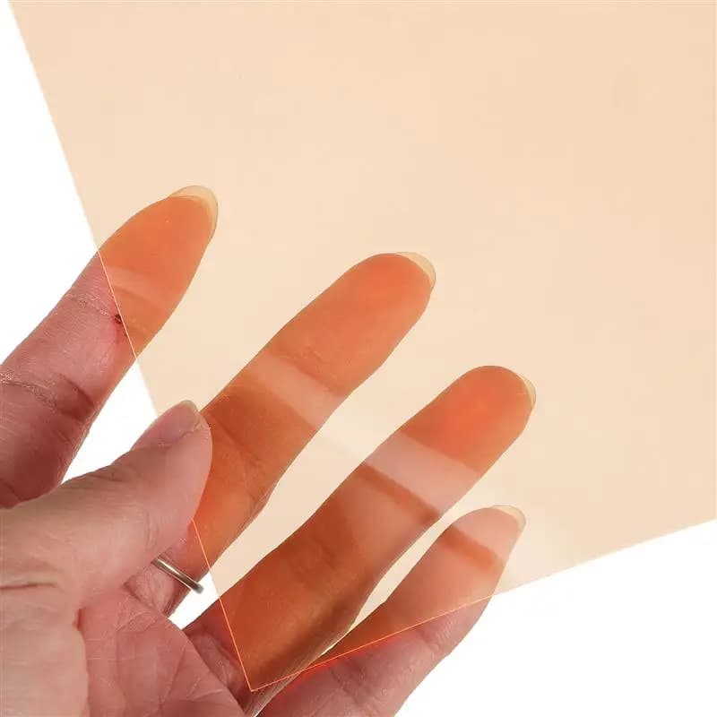 Feuille de diffuseur de lumière, 6 pièces, feuilles colorées de Gels de lumière, feuille filtrante p