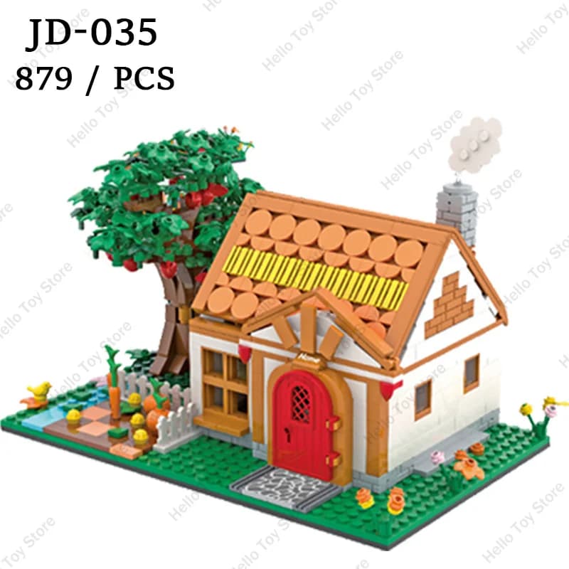 Blocs de construction de croisement d'animaux, jeu chaud, magasin de Nook, maison, cabine de Isabell