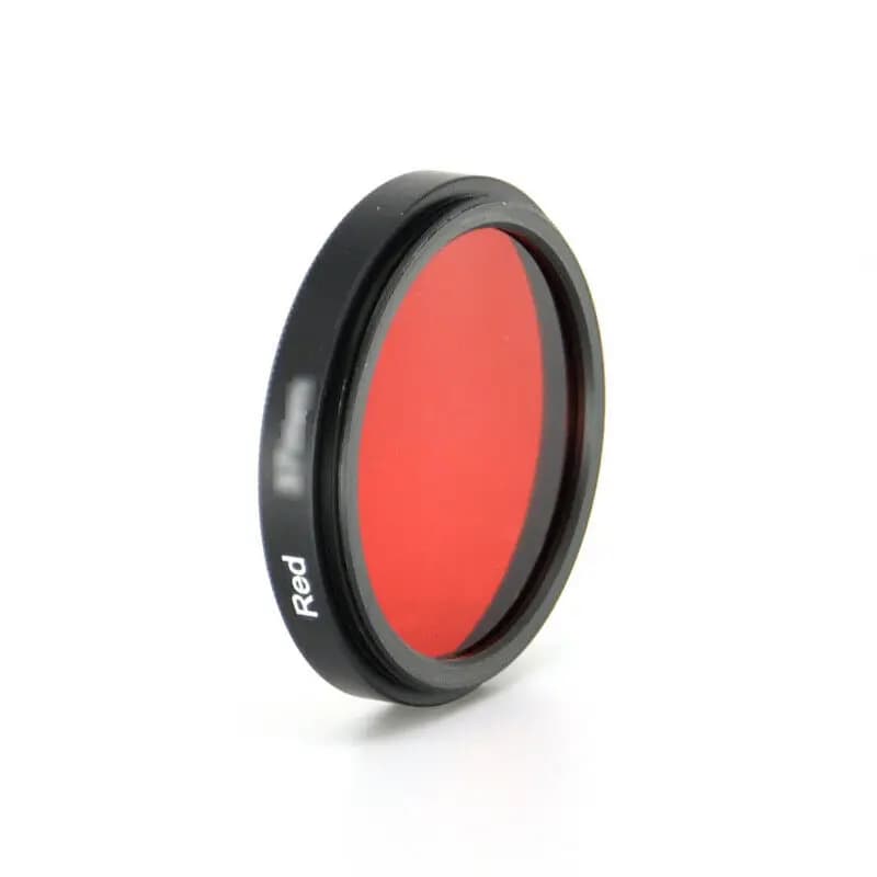 Nouveau 37 40.5 43 46 49 52 55 58 62 67 72 77 82mm objectif d'appareil photo reflex numérique rouge
