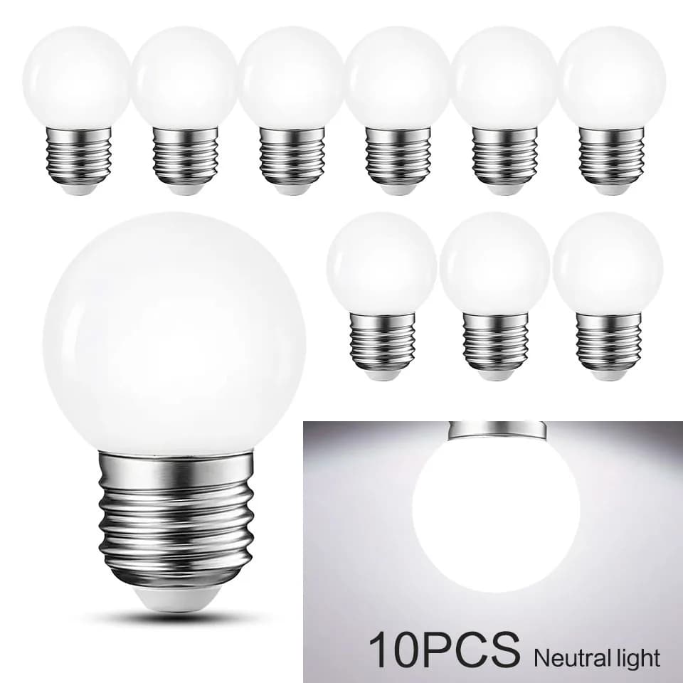 10 pièces E27 LED ampoule 3W220V économie d'énergie lampe décorative pour la maison éclairage intéri