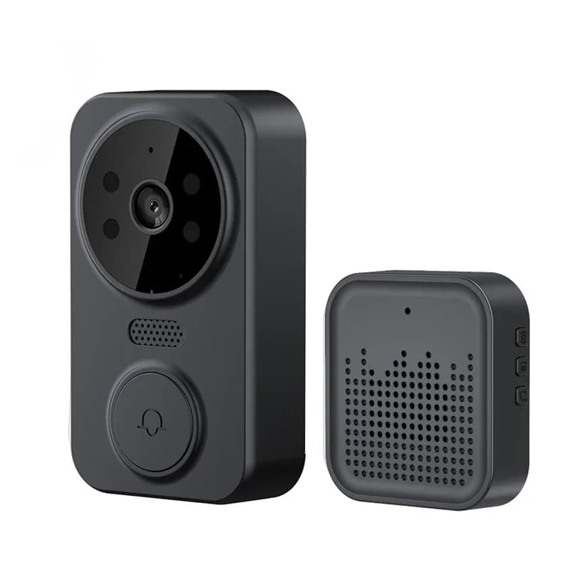 Interphone visuel sans fil WiFi, sonnette avec application de Surveillance à distance, sonnette visu