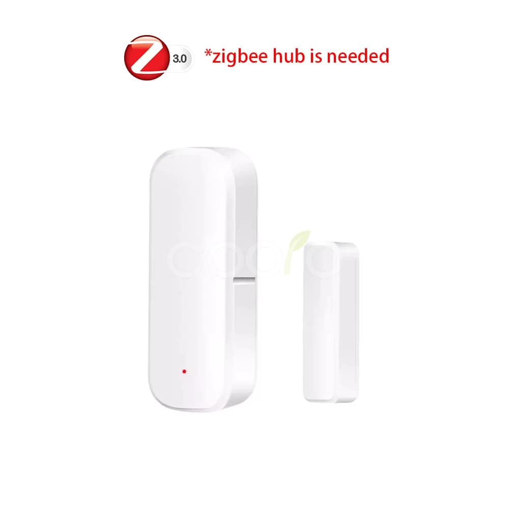 Tuya Zigbee capteur de porte fenêtre capteur de Contact détecteur ouvert fermé alarme de maison inte