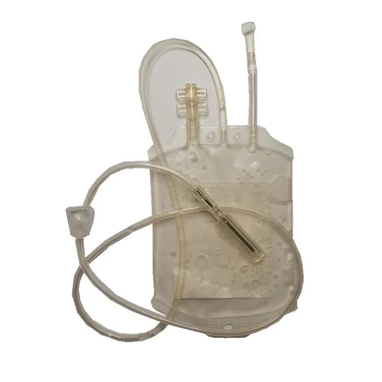 Sac de collecte de sang en plastique pour animaux de compagnie, laboratoire de recherche scientifiqu
