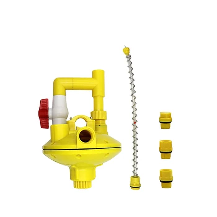 Système d'abreuvement automatique pour élevage avicole Coofull, régulateur de pression d'eau en plas