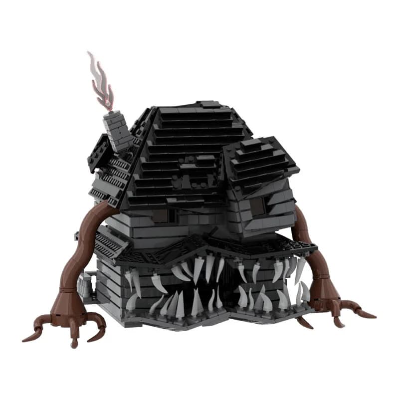Blocs de construction de maison monstre, 1025 pièces, briques MOC, modèle de maison hantée, jouets d