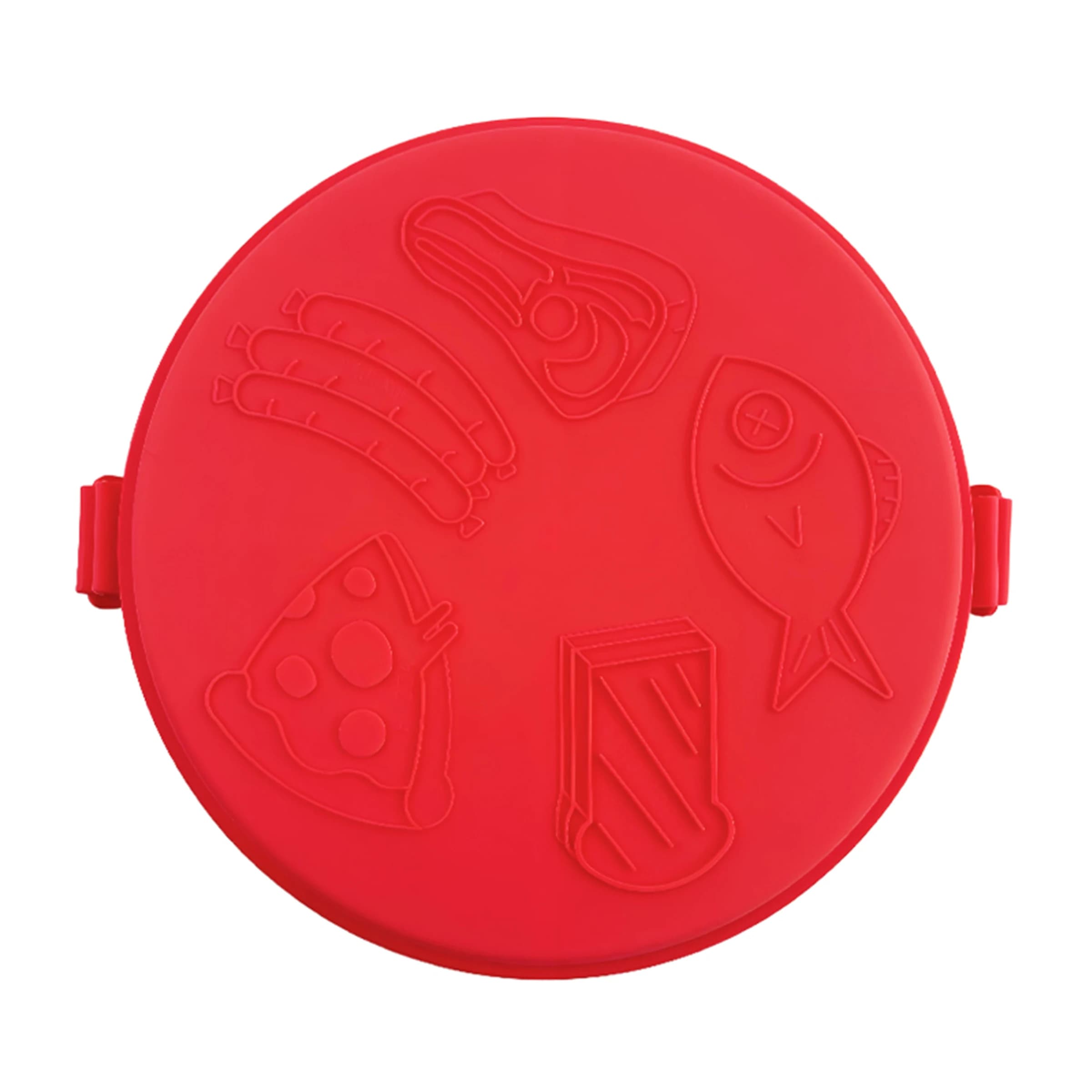 Nouvelle plaque de cuisson ronde pour micro-ondes, idéale pour pizzas, sandwichs, burgers et pains,