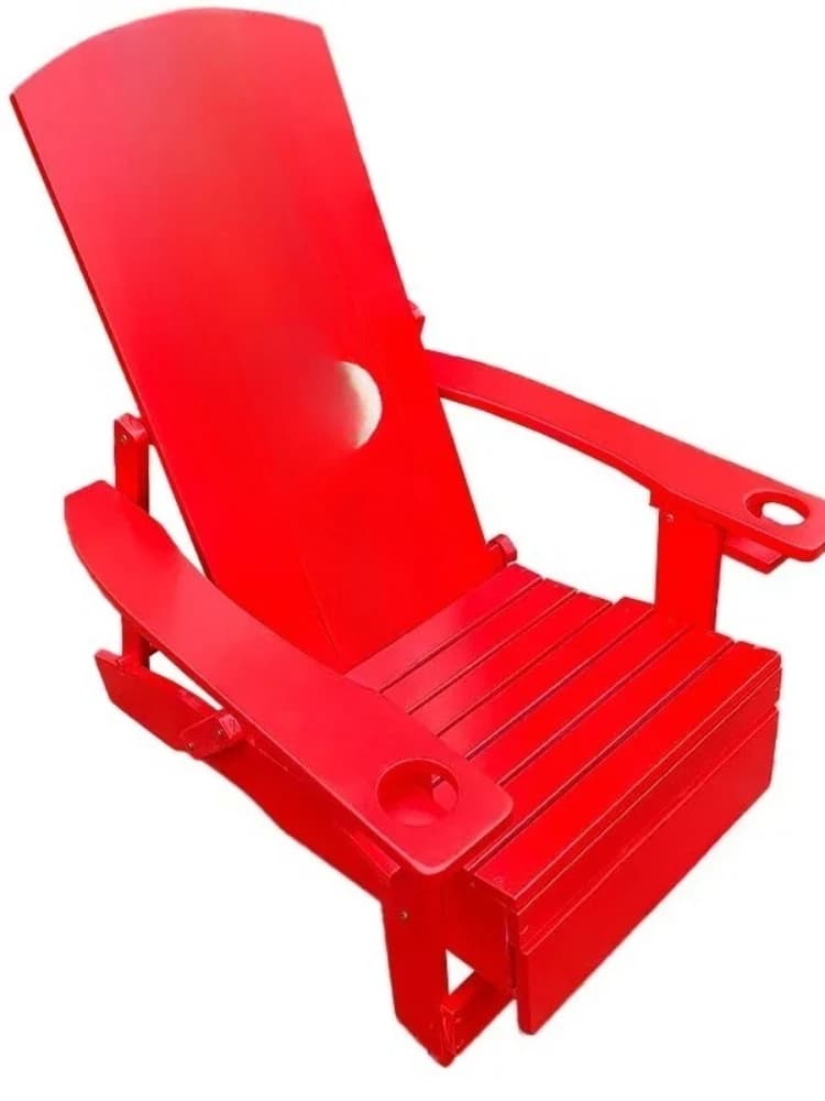 Mobilier d'extérieur Fauteuil en teck Chaise en plastique en résine de jardin