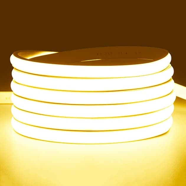 Bande LED COB 220V interrupteur marche/arrêt avec prise ue 220V bande lumineuse LED bande de lampe F