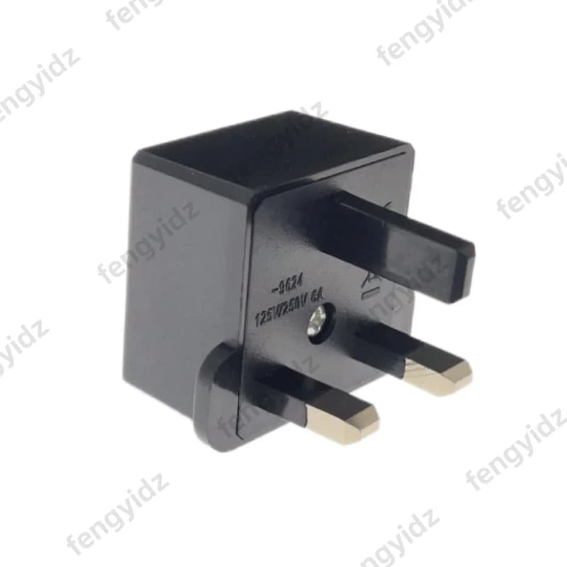 Adaptateur de prise de courant de voyage US/EU vers UK, 13A, 250V, malaisie, singapour, 9624