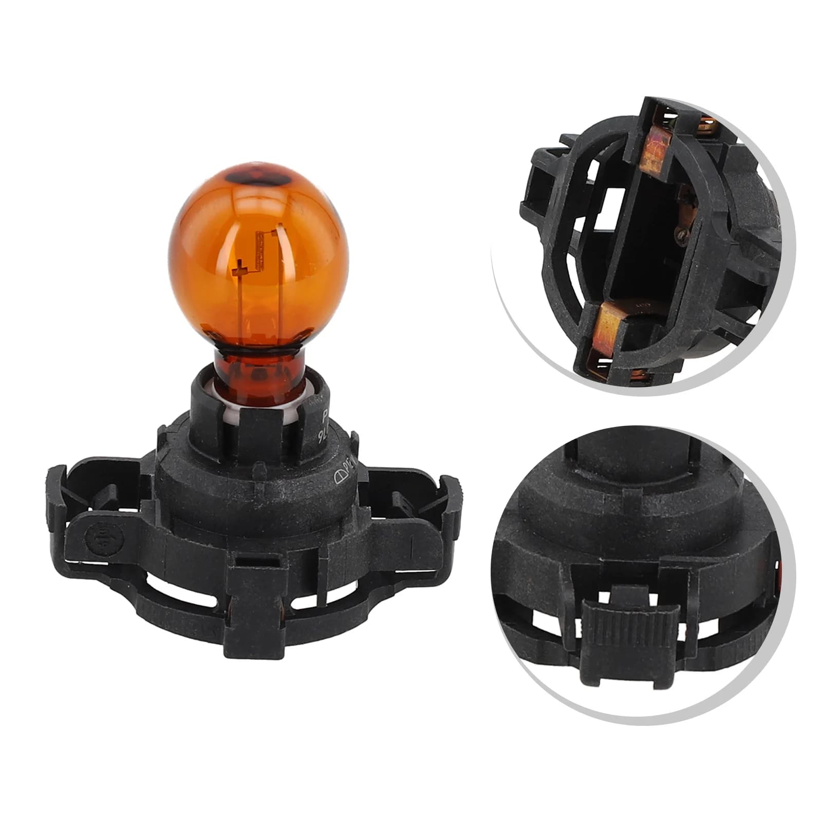 Ampoule de clignotant de voiture PY24W 12V 24W 1300610092 Ampoules halogènes de remplacement, acce