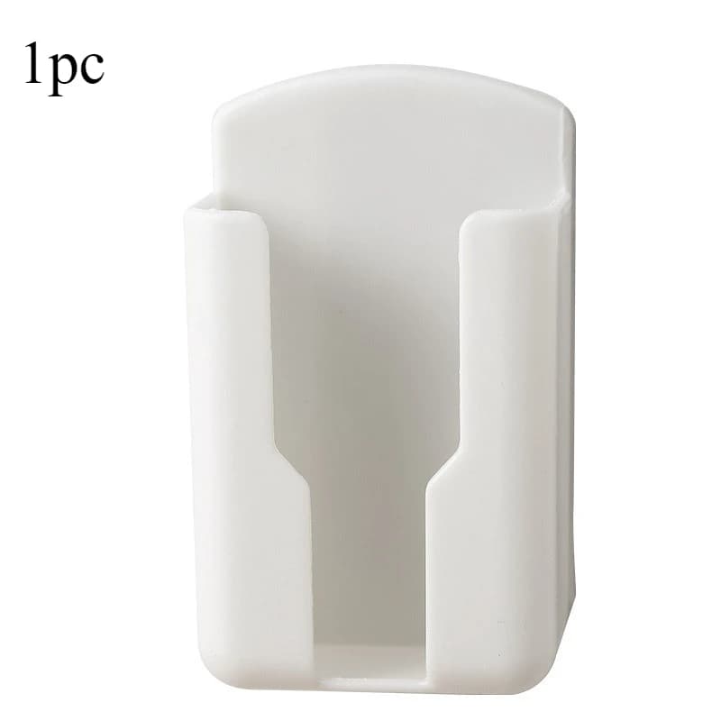 Boîte de rangement pour télécommande, sans poinçonnage, pâte à boucle murale, boîte de rangement mul