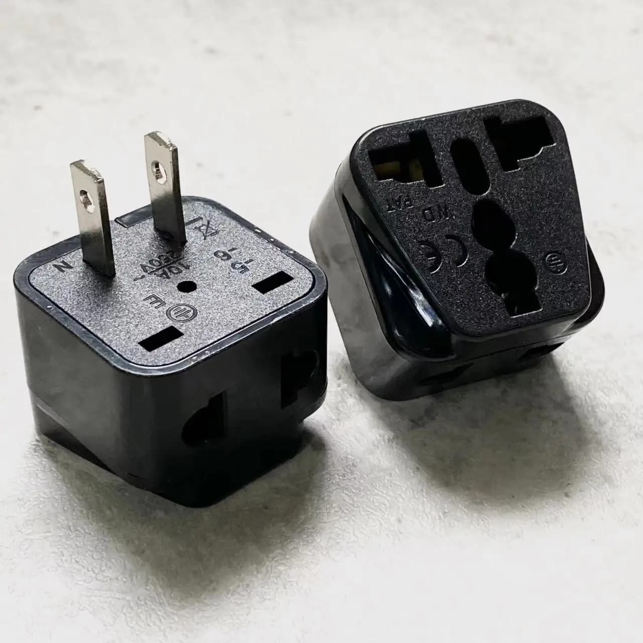 Adaptateur de voyage universel 2 en 1, prise de Type A/B, japon, amérique, ue, royaume-uni, AU à US,