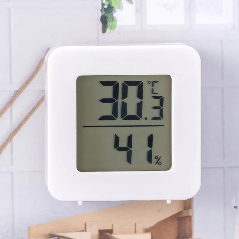 Thermomètre et hygromètre numérique LCD, compteur électronique de température et d'humidité, jauge d