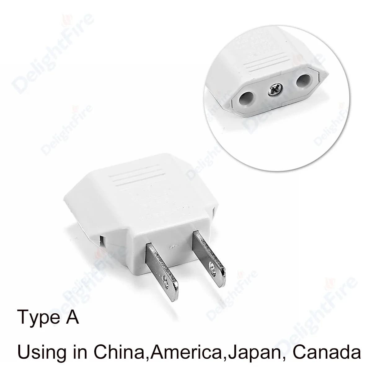 Adaptateur de voyage américain Euro vers Mexique Canada US prise électrique adaptateur secteur ue ve