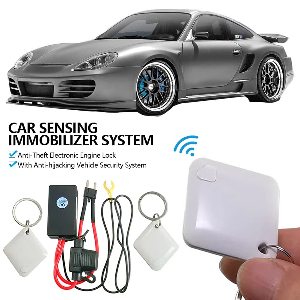 Système d'immobilisation de détection de voiture, verrouillage électronique antivol du moteur, systè