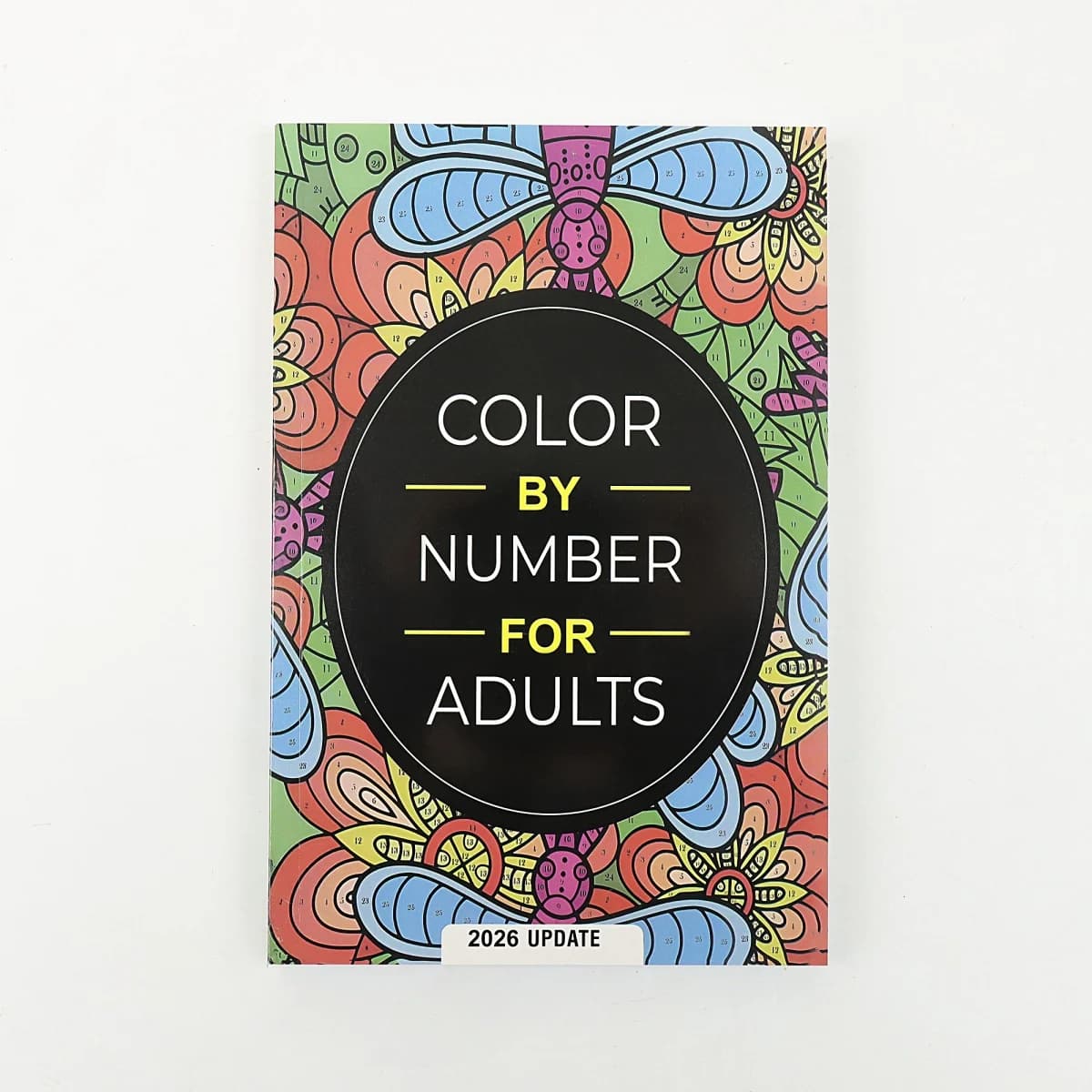 Coloriage par numéros pour adultes : relaxation et soulagement du stress pour adultes, fleurs, anima