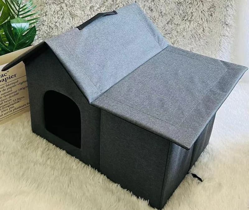 Maison extérieure résistante aux intempéries pour chats feraux pour chats feraux extérieurs