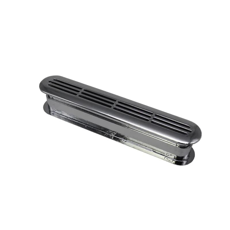 Persienne ovale en ABS pour ventilation, pour placard, armoire à chaussures, couvercle de trou de ve
