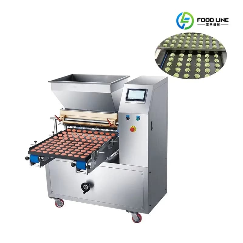 Machine à fabriquer des biscuits entièrement automatique et moderne, équipement de boulangerie pour