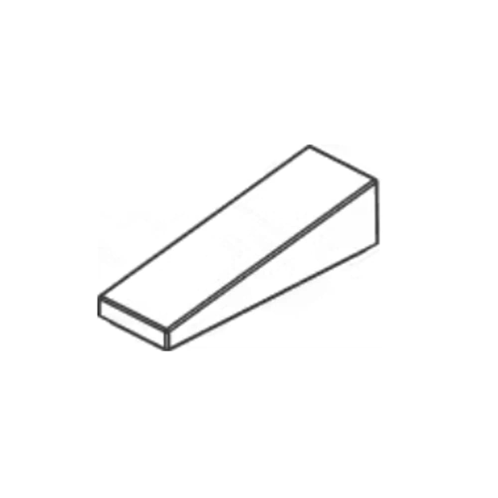 MOC – carrelage de pente 1x3, blocs de construction spéciaux Borad, Kit KA210, maison, château, plaq