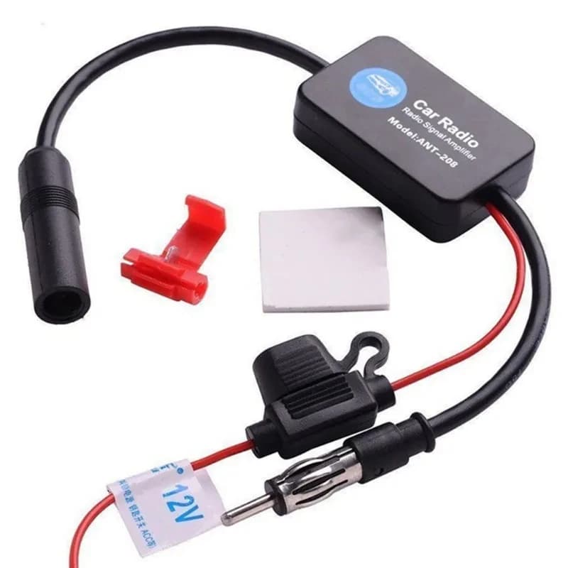Amplificateur universel FM pour antenne radio de voiture