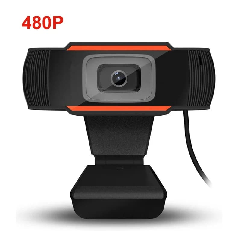 1080P 720p 480p HD Webcam avec micro rotatif PC caméra Web de bureau caméra Mini ordinateur WebCamer