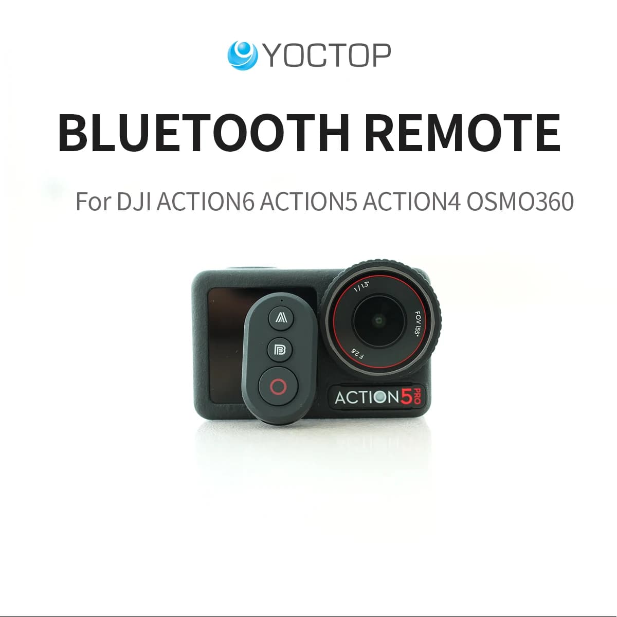 Convient pour la télécommande DJI Action 6 Action5 Pro/4 Osmo 360 télécommande sans fil Bluetooth ac
