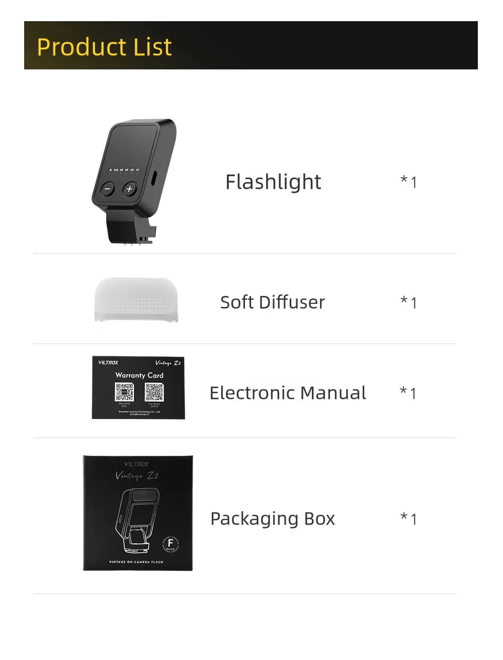 Flash pliable Viltrox Vintage Z2 Mini TTL pour appareil photo