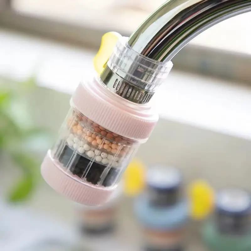 Filtre de robinet domestique, détachable et lavable, économiseur d'eau de douche universel anti-écla