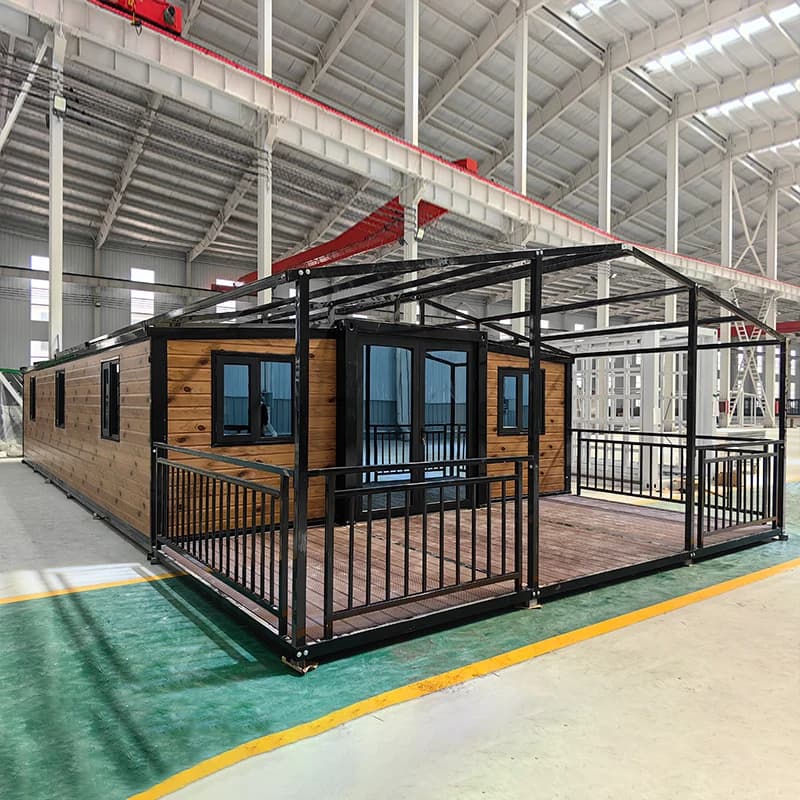 Maison extensible 4 chambres maison Mobile luxe 20 40 pieds préfabriqué conteneur pliant maisons 3 c