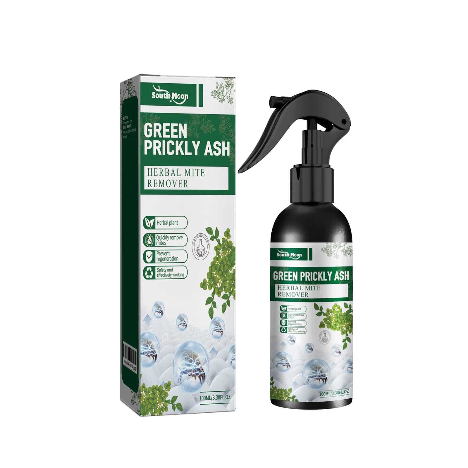 Spray anti-acariens pour la maison, drap de lit, canapé, respectueux des animaux de compagnie et des
