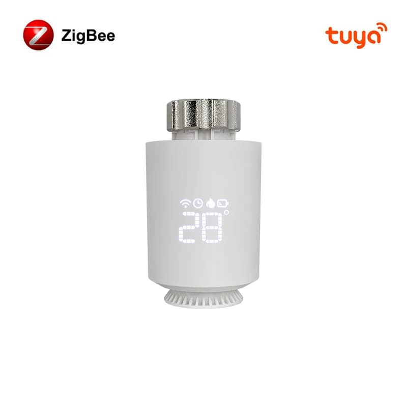 AVATTO ZigBee3.0 Thermostat Radiateur Actuateur Intelligent TRV Contrôleur de Vanne Thermostatique C