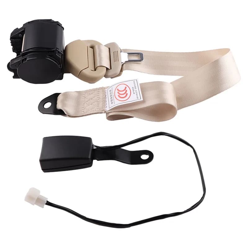 Ceinture de Sécurité Rétractable Universelle et Réglable à 3 Points, Accessoire pour Voiture de Tour