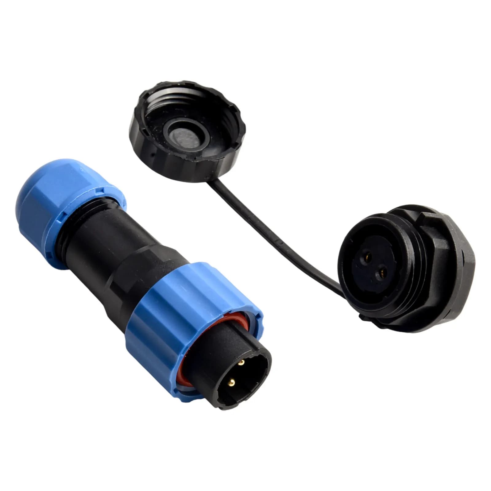 Connecteur de prise étanche série SP16 disponible dans 2 configurations 3 4 5 7 et 9 broches pour de