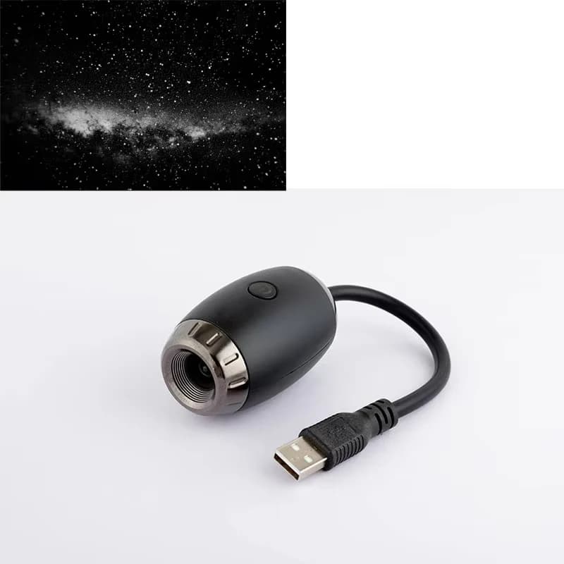Lumière intérieure de voiture, lumière d'étoile de toit, USB LED, projecteur d'atmosphère étoilée, d