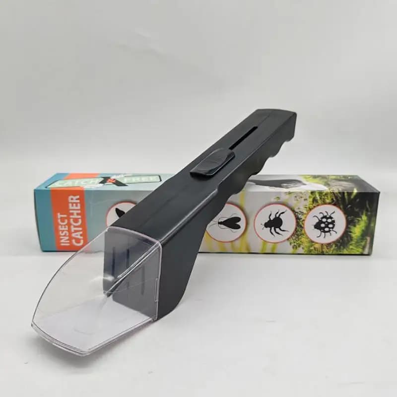 Attrape-insectes portatif pour attraper efficacement les araignées, les abeilles et les insectes à l