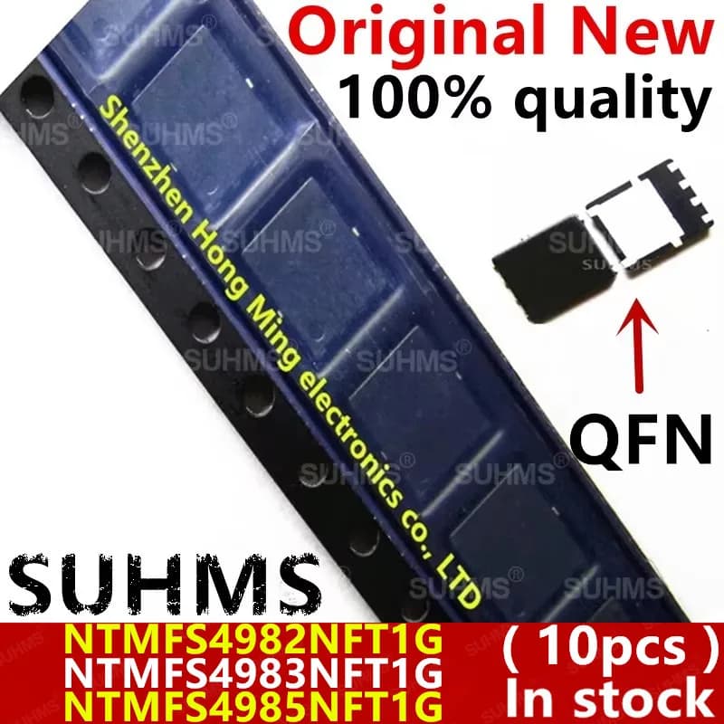 (10 pièces) 100% nouveau 4982NF 4983NF 4985NF NTMFS4982NF NTMFS4983NF NTMFS4985NF NTMFS4982NFT1G NTM