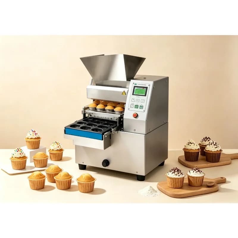Machine à garnir les gâteaux sur mesure, déposeur de crème pour gâteaux roulés et muffins, pour la f