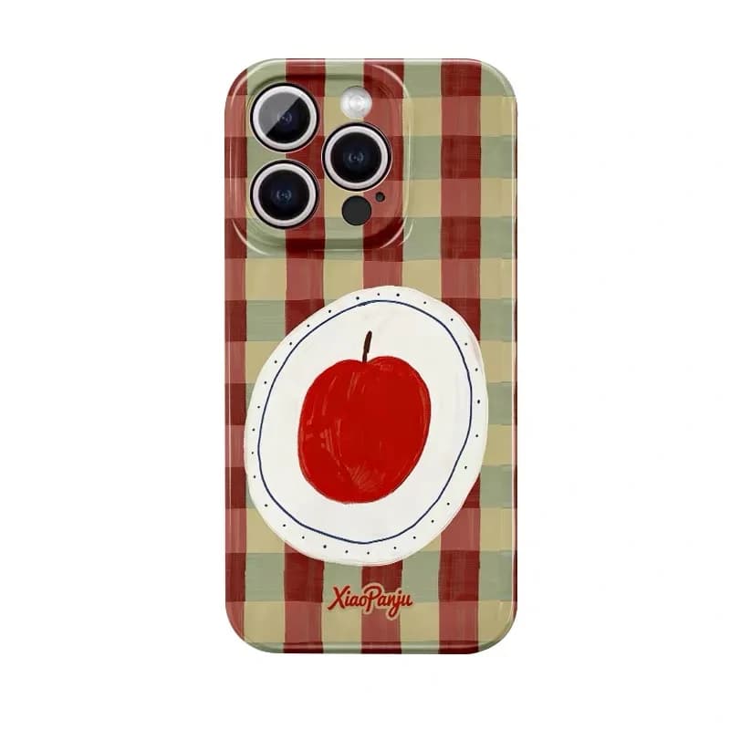Coque de téléphone Little Apple, Big Luck pour IPHONE 17 Air 16E 15 PROMAX 14 Plus 13 12 MINI 11 PRO