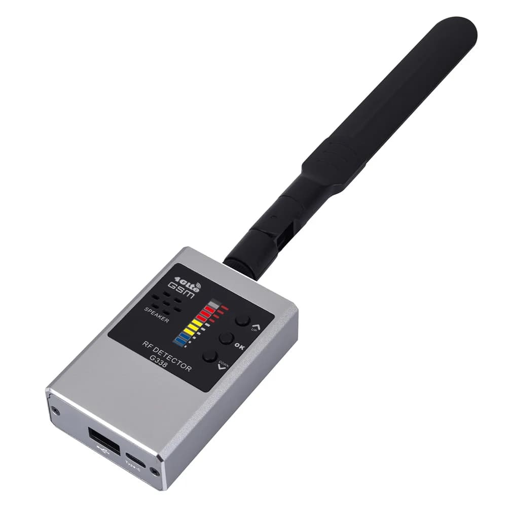 Détecteur automatique de signal RF sans fil anti-espion professionnel, traqueur de recherche, balaya