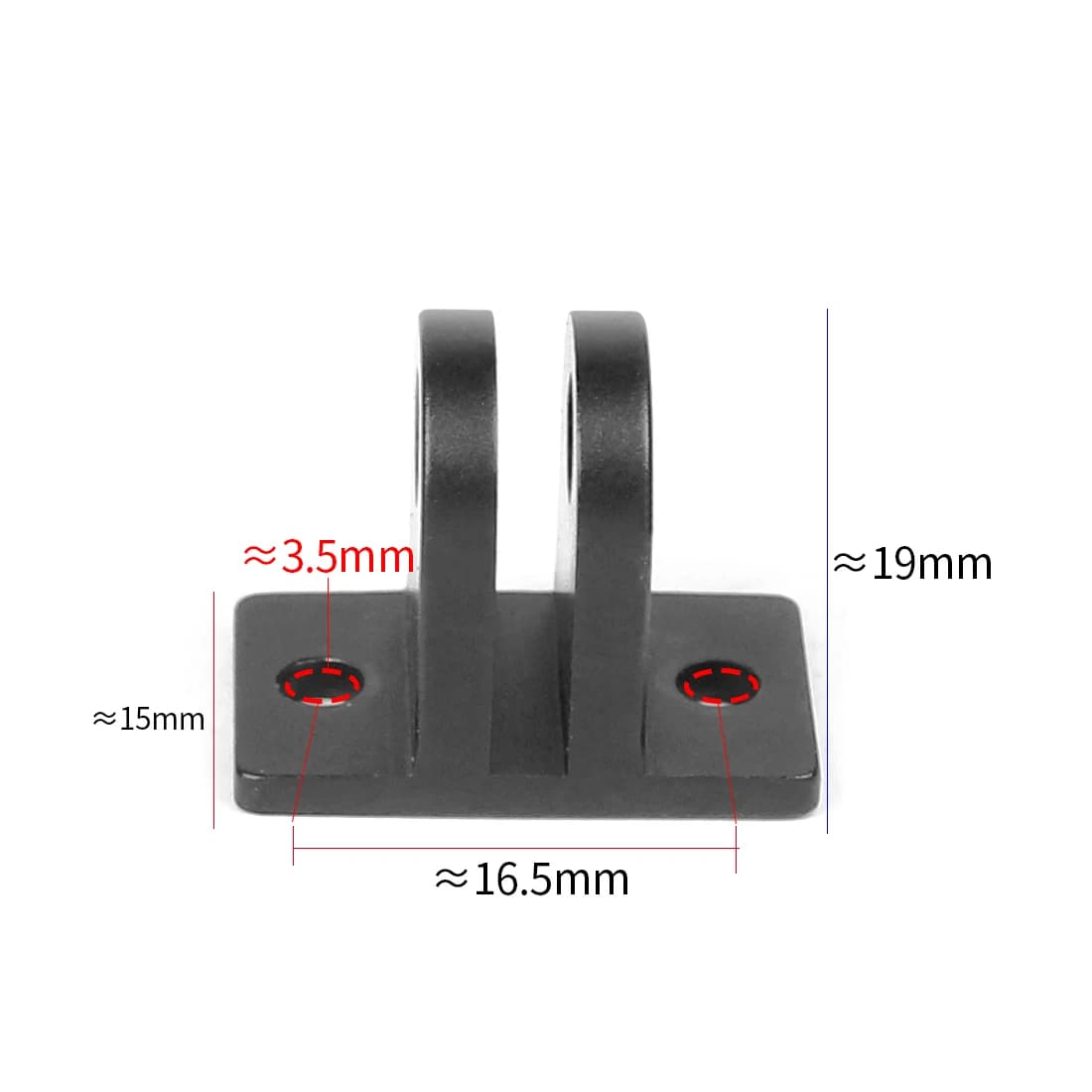 Support de caméra d'ordinateur de vélo, support de guidon de vélo pour GoPro 13 12 11 10 9 8 7