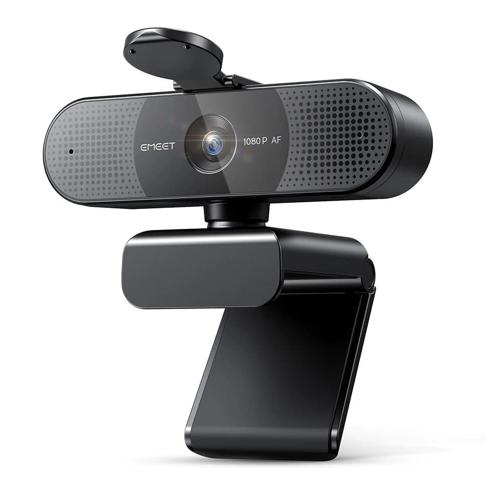 Webcam EMEET 4K/1080P pour PC/ordinateur, caméra vidéo à mise au point automatique PDAF avec double