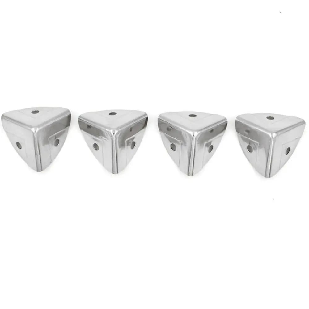 Lot de 4 protections d'angle décoratives de style ancien pour meubles, protège-coins, supports d'ang