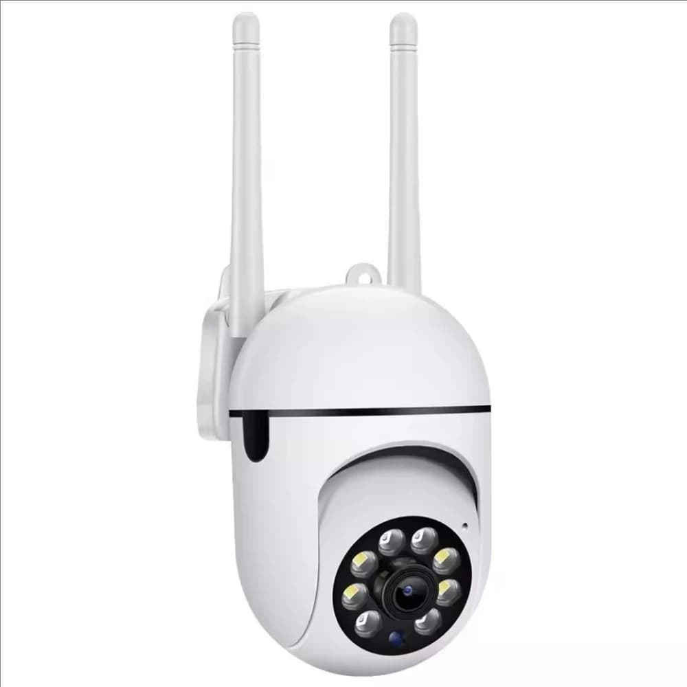 Caméra de sécurité IP sans fil extérieure 4K 8MP HD à double objectif, caméra PTZ Wi-Fi avec suivi a